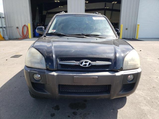 KM8JN72D76U316197 - 2006 HYUNDAI TUCSON GLS BLACK photo 5