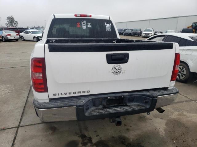 3GCXCUEJ4AG214694 - 2010 CHEVROLET SILVERADO C1500 HYBRID WHITE photo 6