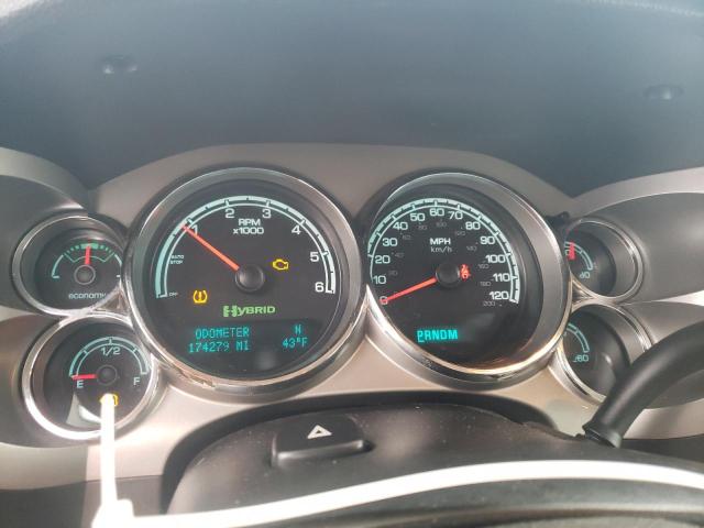 3GCXCUEJ4AG214694 - 2010 CHEVROLET SILVERADO C1500 HYBRID Ağ foto 9
