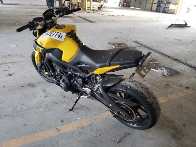 JYARN33E5FA005923 - 2015 YAMAHA FZ09 YELLOW photo 3