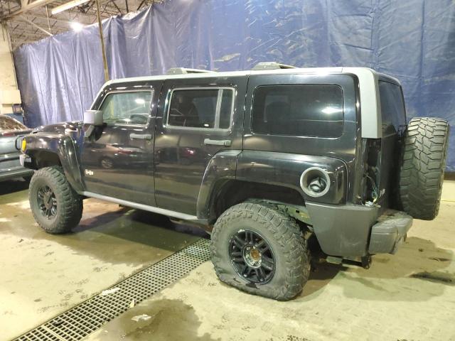 5GTEN13E588196379 - 2008 HUMMER H3 BLACK photo 2