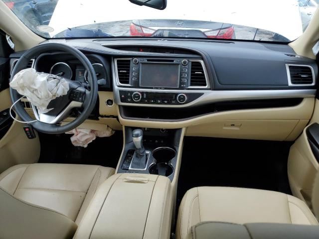 5TDJKRFH5GS300107 - 2016 TOYOTA HIGHLANDER XLE WHITE photo 8