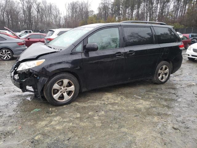 5TDKK3DC1ES445893 - 2014 TOYOTA SIENNA LE BLACK photo 1