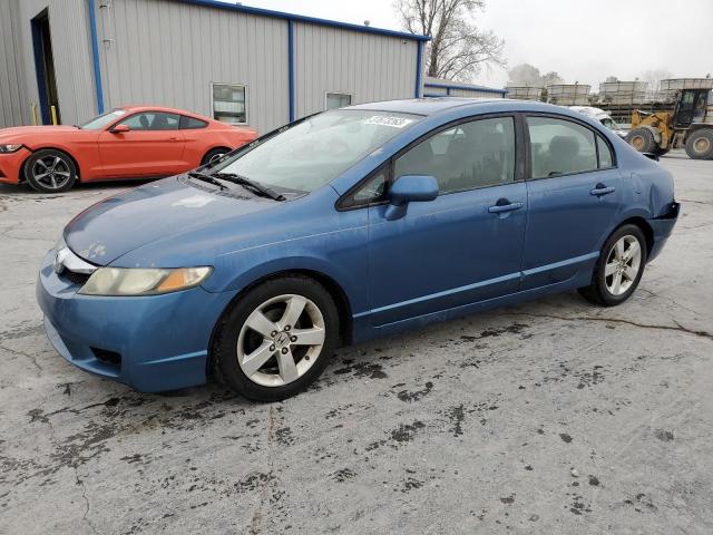2HGFA16659H338237 - 2009 HONDA CIVIC LX-S Mavi foto 1