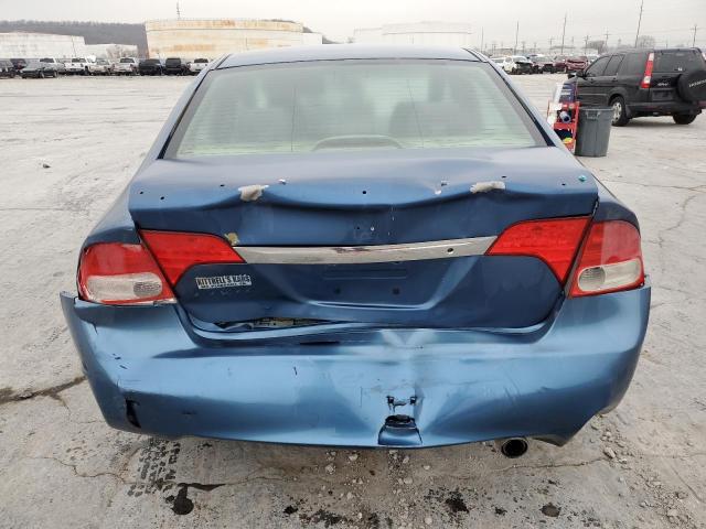 2HGFA16659H338237 - 2009 HONDA CIVIC LX-S Mavi foto 6