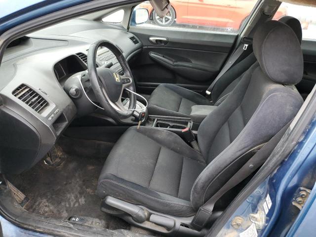 2HGFA16659H338237 - 2009 HONDA CIVIC LX-S Mavi foto 7