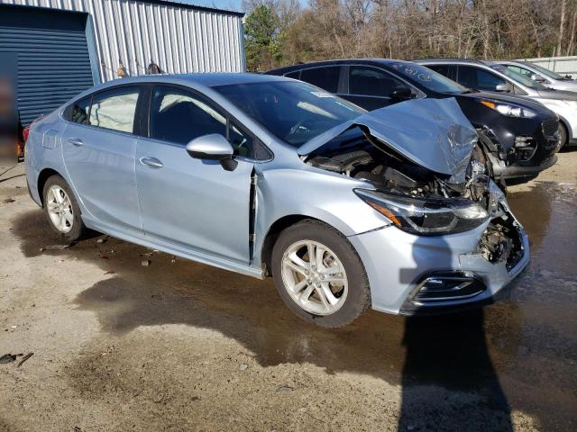 1G1BE5SM3H7273601 - 2017 CHEVROLET CRUZE LT BLUE photo 4