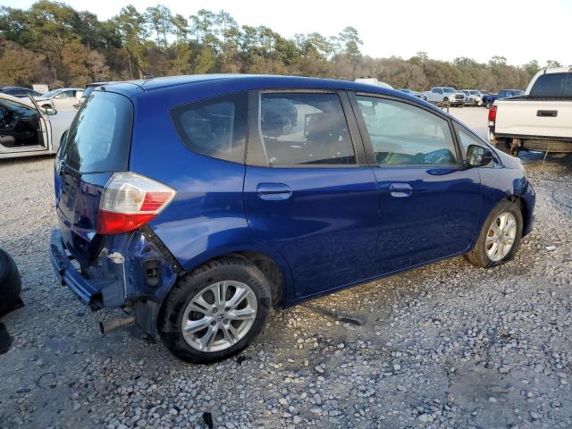 JHMGE8H29AC000016 - 2010 HONDA FIT BLUE photo 3