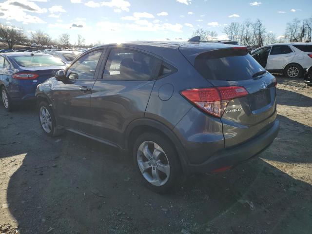 3CZRU5H39GM740865 - 2016 HONDA HR-V LX GRAY photo 2