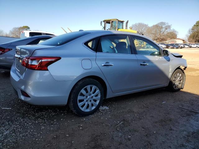 3N1AB7AP6GL636411 - 2016 NISSAN SENTRA S SILVER photo 3