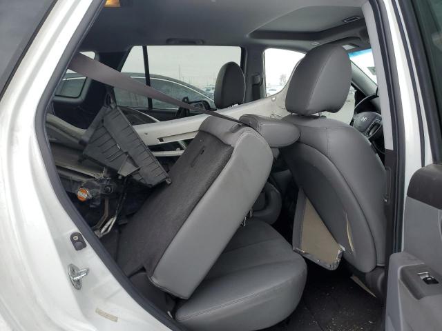 5NMSHDAG4AH333582 - 2010 HYUNDAI SANTA FE SE WHITE photo 11