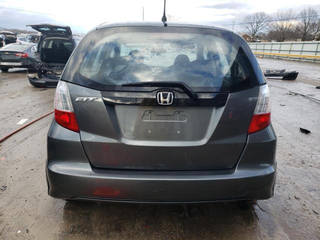 JHMGE8H32DC081583 - 2013 HONDA FIT GRAY photo 6