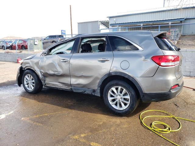 5XYPG4A31GG055166 - 2016 KIA SORENTO LX GRAY photo 2