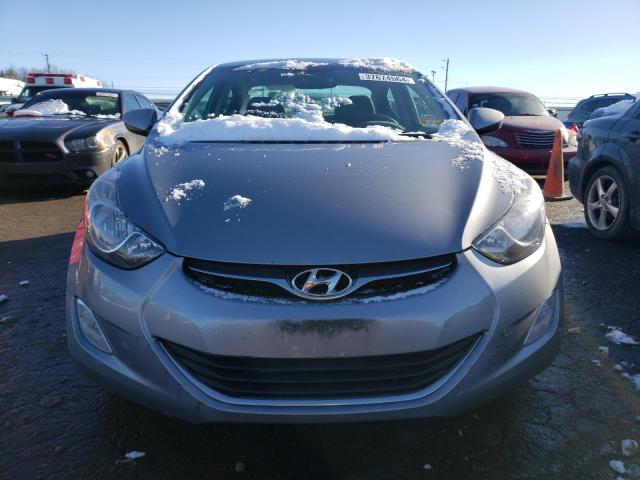 KMHDH4AE5DU671153 - 2013 HYUNDAI ELANTRA GLS SILVER photo 5