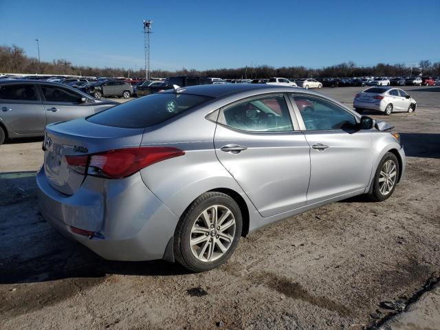 5NPDH4AE5FH618664 - 2015 HYUNDAI ELANTRA SE SILVER photo 3