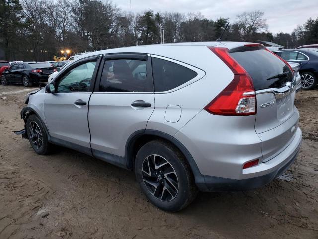 2HKRM4H48GH698719 - 2016 HONDA CR-V SE SILVER photo 2