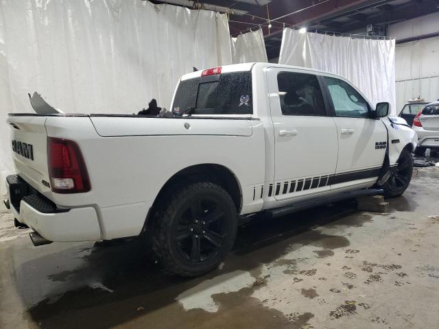 1C6RR7MT2JS125105 - 2018 RAM 1500 SPORT WHITE photo 3