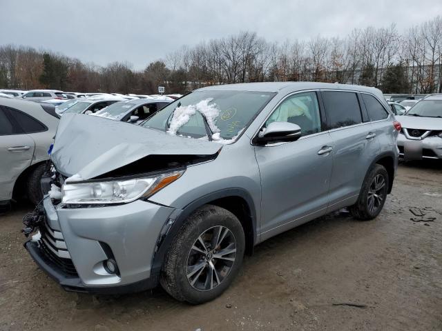 5TDBZRFH5JS845019 - 2018 TOYOTA HIGHLANDER LE GRAY photo 1