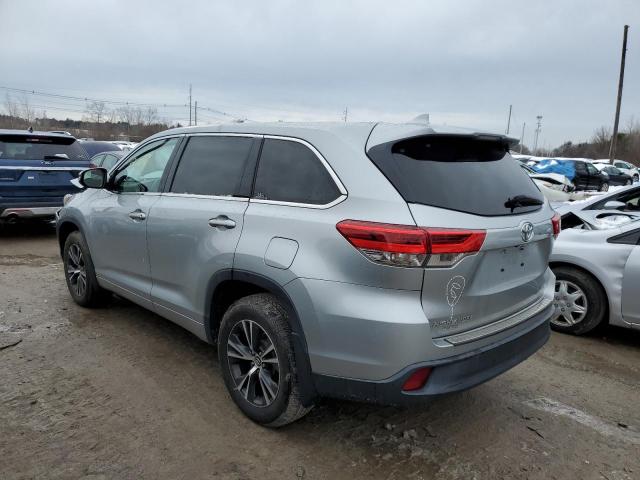 5TDBZRFH5JS845019 - 2018 TOYOTA HIGHLANDER LE GRAY photo 2