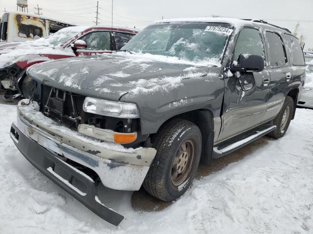 1GNEK13T2YJ203948 - 2000 CHEVROLET TAHOE K1500 GRAY photo 1