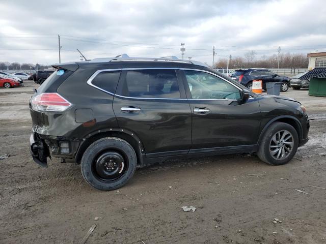 5N1AT2MV9FC820707 - 2015 NISSAN ROGUE S BROWN photo 3