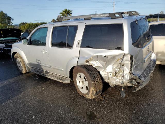 5N1AR18U56C677846 - 2006 NISSAN PATHFINDER LE ვერცხლისფერი ფოტო 2