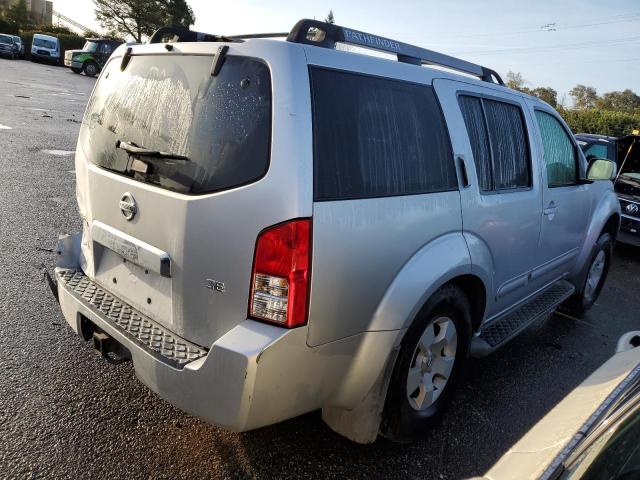 5N1AR18U56C677846 - 2006 NISSAN PATHFINDER LE ვერცხლისფერი ფოტო 3