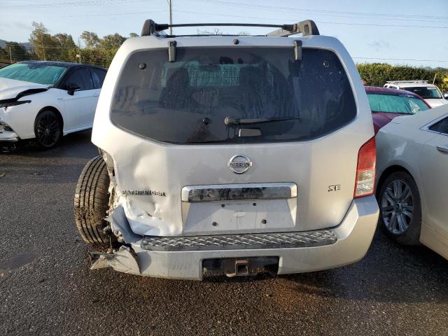 5N1AR18U56C677846 - 2006 NISSAN PATHFINDER LE ვერცხლისფერი ფოტო 6