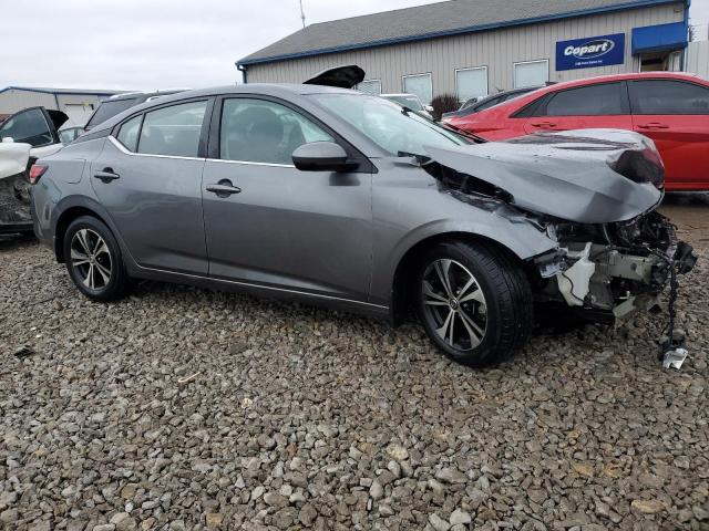 3N1AB8CV1MY220783 - 2021 NISSAN SENTRA SV GRAY photo 4