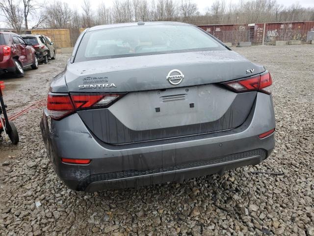 3N1AB8CV1MY220783 - 2021 NISSAN SENTRA SV GRAY photo 6