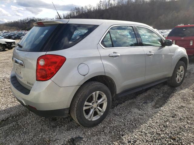 2GNFLCEK1D6155061 - 2013 CHEVROLET EQUINOX LS SILVER photo 3