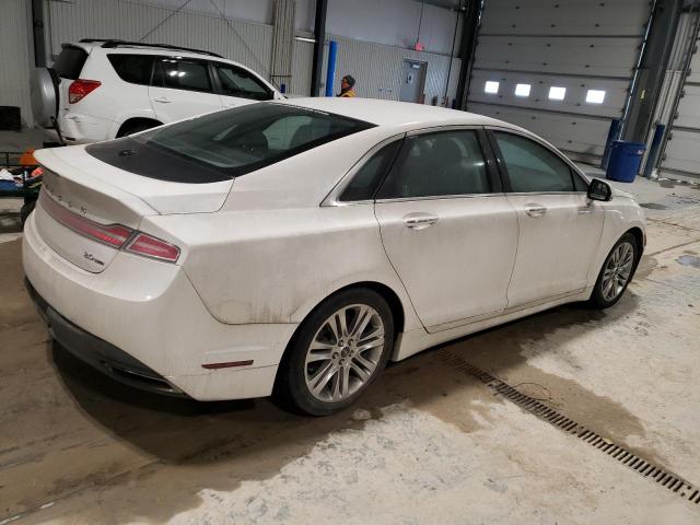 3LN6L2G90ER818333 - 2014 LINCOLN MKZ WHITE photo 3