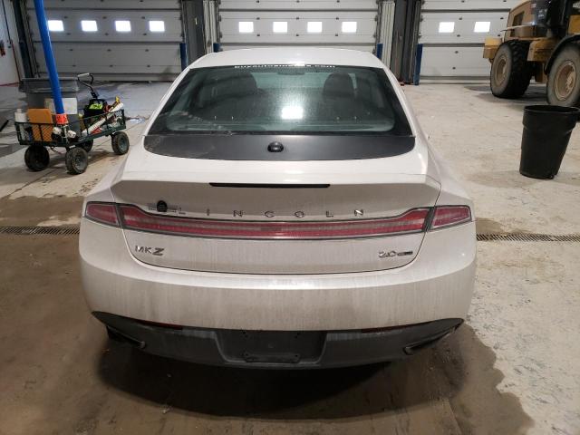 3LN6L2G90ER818333 - 2014 LINCOLN MKZ WHITE photo 6