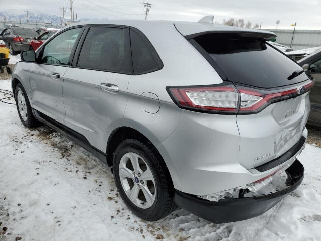 2FMPK4G94JBC56464 - 2018 FORD EDGE SE SILVER photo 2