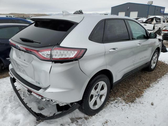 2FMPK4G94JBC56464 - 2018 FORD EDGE SE SILVER photo 3