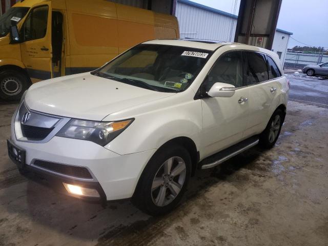 2HNYD2H60BH538802 - 2011 ACURA MDX TECHNOLOGY WHITE photo 1