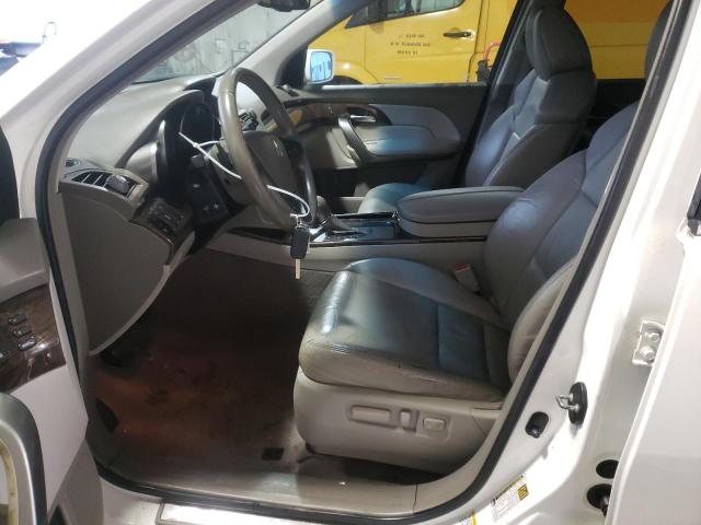 2HNYD2H60BH538802 - 2011 ACURA MDX TECHNOLOGY WHITE photo 7