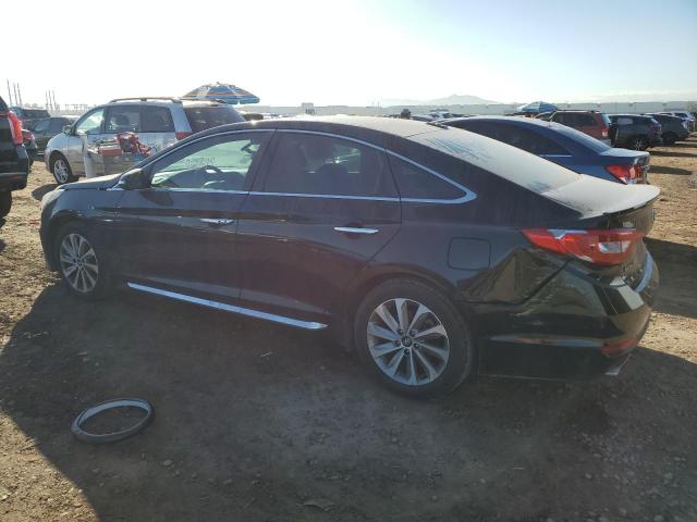 5NPE34AF0GH381014 - 2016 HYUNDAI SONATA SPORT Schwarz Foto 2