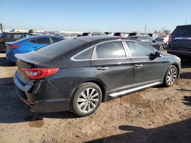 5NPE34AF0GH381014 - 2016 HYUNDAI SONATA SPORT Schwarz Foto 3