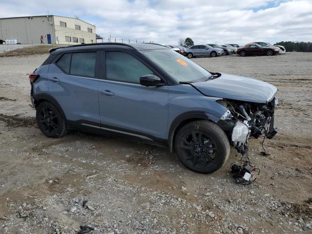 3N1CP5DV2PL488329 - 2023 NISSAN KICKS SR BLUE photo 4