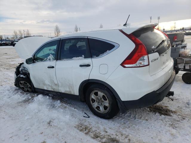 2HKRM4H39CH101353 - 2012 HONDA CR-V LX WHITE photo 2