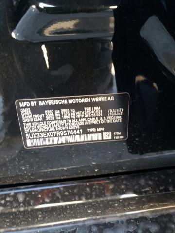 5UX33EX07R9S74441 - 2024 BMW X6 XDRIVE40I BLACK photo 13