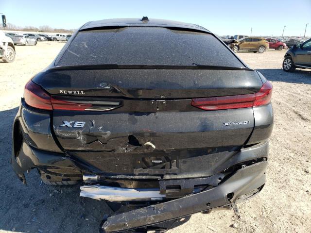 5UX33EX07R9S74441 - 2024 BMW X6 XDRIVE40I BLACK photo 6
