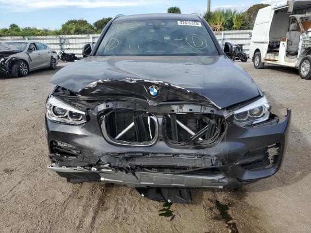 5UXTY3C0XM9D87999 - 2021 BMW X3 SDRIVE30I BLACK photo 5