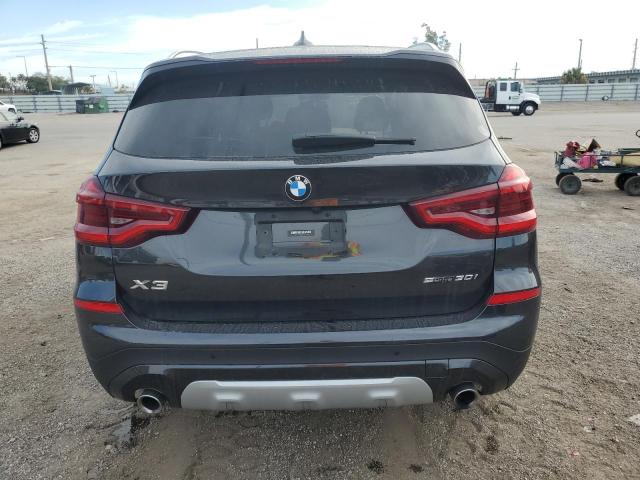 5UXTY3C0XM9D87999 - 2021 BMW X3 SDRIVE30I BLACK photo 6