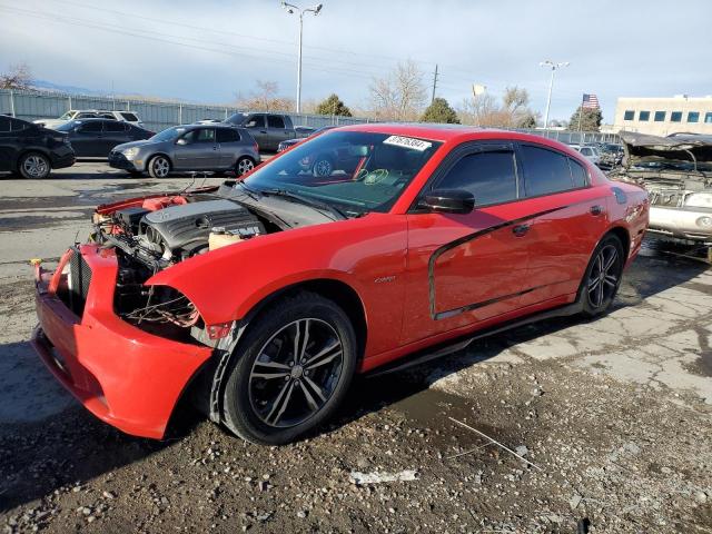 2C3CDXDT4EH232431 - 2014 DODGE CHARGER R/T RED photo 1