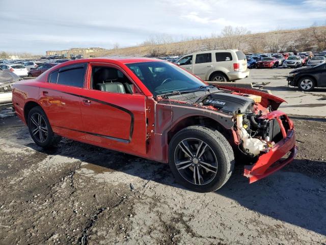 2C3CDXDT4EH232431 - 2014 DODGE CHARGER R/T RED photo 4