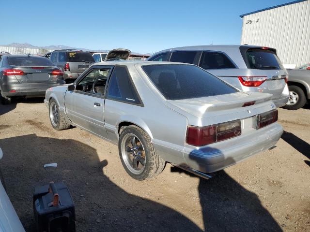 1FACP41E1MF113099 - 1991 FORD MUSTANG LX SILVER photo 2