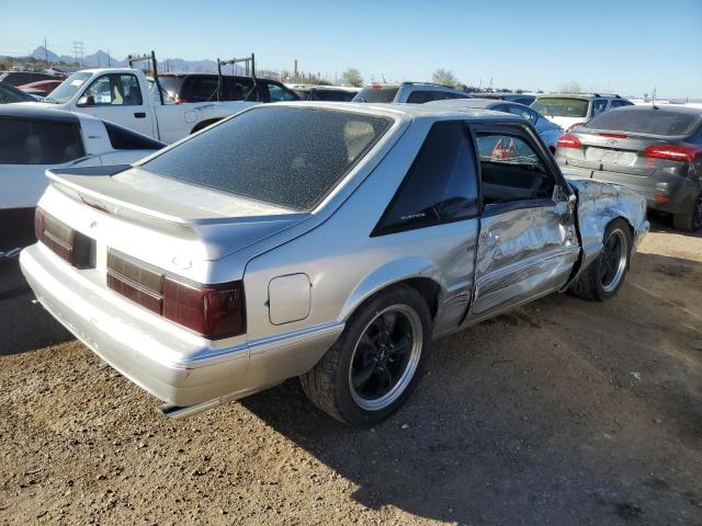 1FACP41E1MF113099 - 1991 FORD MUSTANG LX SILVER photo 3