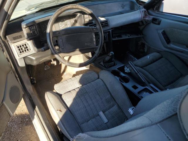 1FACP41E1MF113099 - 1991 FORD MUSTANG LX SILVER photo 8